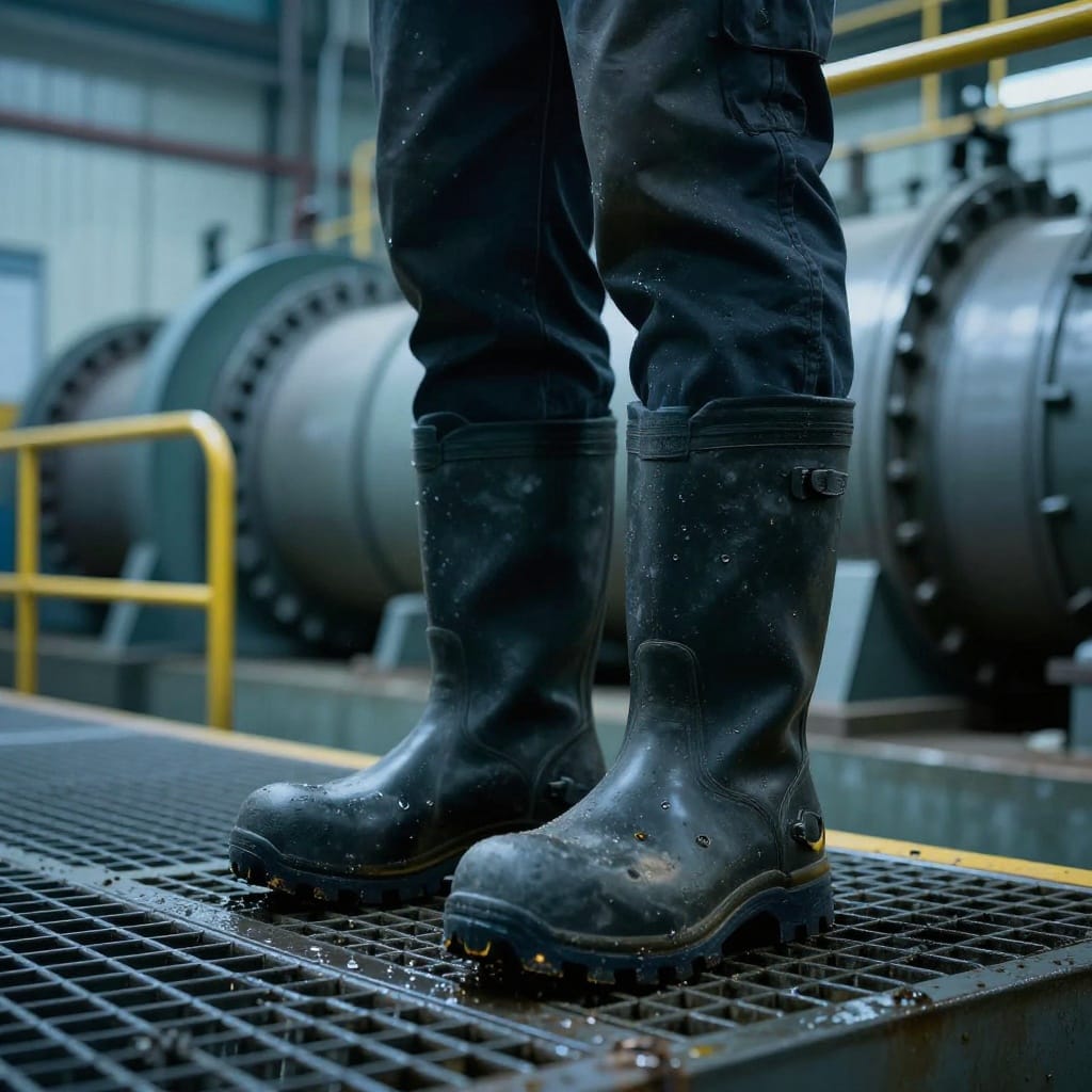 Botas de Protección en el Sector Energético: Casos de Uso en Plantas Hidroeléctricas y Eólicas parte 1