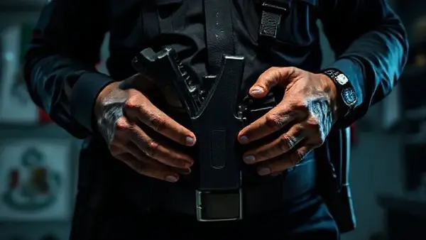 Optimización Ergonómica de la Fornitura Policial: Ingeniería del Desenfunde y Cumplimiento Normativo en México