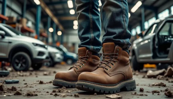 Botas con Protección Metatarsal en la Industria Automotriz: Previniendo Impactos Pesados