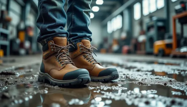 Calzado de Seguridad para Limpieza Industrial: Resistencia Química y Durabilidad