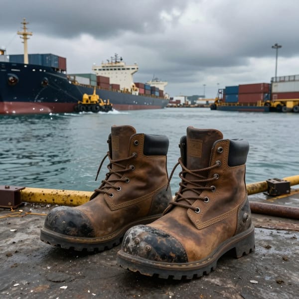Calzado de Seguridad para Puertos y Aduanas: Resistencia a la Salinidad y Cargas Pesadas