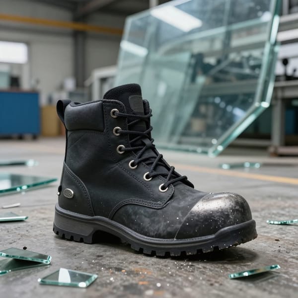 Calzado de Seguridad para la Industria del Vidrio: Protección contra Cortes y Perforaciones